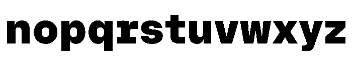 OnsiteSemiMono Extrabold Instance Font LOWERCASE