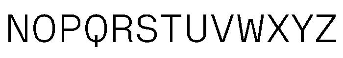 OnsiteSemiMono Light Instance Font UPPERCASE