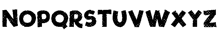 One Nine Nine Four Halftone Font UPPERCASE