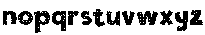 One Nine Nine Four Halftone Font LOWERCASE