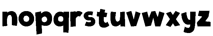 One Nine Nine Four Regular Font LOWERCASE