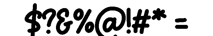 OoRion Font OTHER CHARS