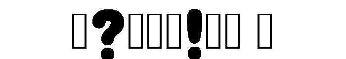 Oona Regular Font OTHER CHARS