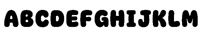 Oona Regular Font UPPERCASE