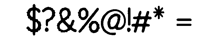 Oops My Pen Slipped Font OTHER CHARS