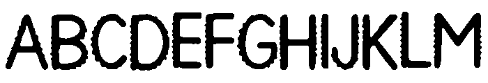 Oops My Pen Slipped Font UPPERCASE