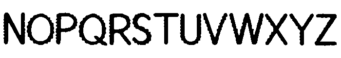 Oops My Pen Slipped Font UPPERCASE