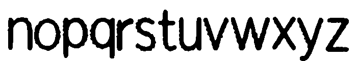 Oops My Pen Slipped Font LOWERCASE