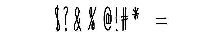 Oopsie Doodle Medium Font OTHER CHARS