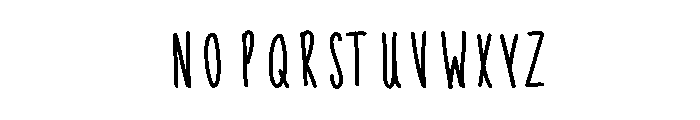 Oopsie Doodle Medium Font LOWERCASE