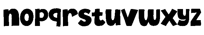 Oopsy Doodle Regular Font LOWERCASE