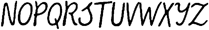 Oops Moment Script Regular otf (400) Font UPPERCASE