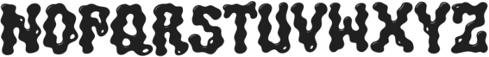 Ooze Gloom otf (400) Font LOWERCASE