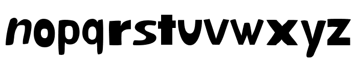 Oogabooga Irregular Font LOWERCASE