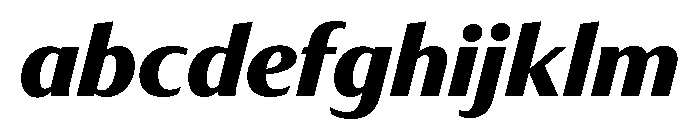Optima Nova Bold Italic FONT
