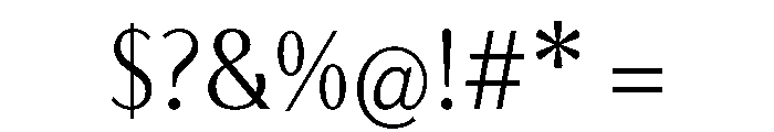 Optima Nova Bold Font OTHER CHARS