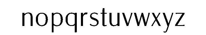 Optima Nova Bold Font LOWERCASE