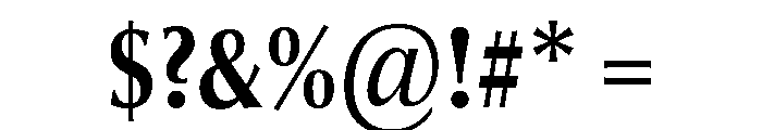 Optima Nova LT Pro Bold Condensed Font OTHER CHARS
