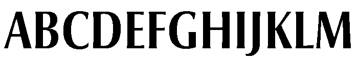 Optima Nova LT Pro Bold Condensed Font UPPERCASE