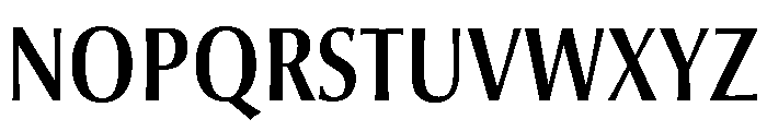 Optima Nova LT Pro Demi Condensed Font UPPERCASE