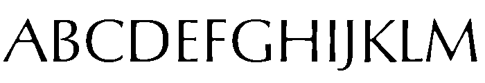 Optima Nova LT Pro Titling Initials FONT