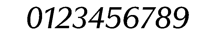 Optima Nova Medium Italic Font OTHER CHARS