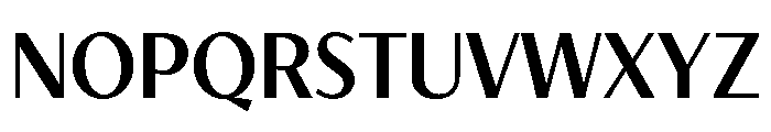 Optima Nova Semibold Font UPPERCASE