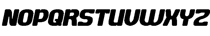 OPEN MIND Bold Italic Font UPPERCASE