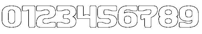 OPEN MIND-Hollow Font OTHER CHARS