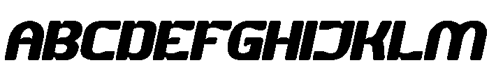 OPEN MIND Italic Font UPPERCASE