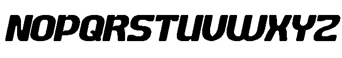 OPEN MIND Italic Font UPPERCASE