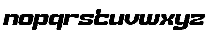 OPEN MIND Italic Font LOWERCASE