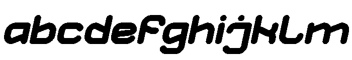 OPTIMISTIC FUTURE Bold Italic FONT