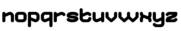 OPTIMISTIC FUTURE Bold Font LOWERCASE