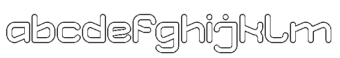 OPTIMISTIC FUTURE-Hollow FONT