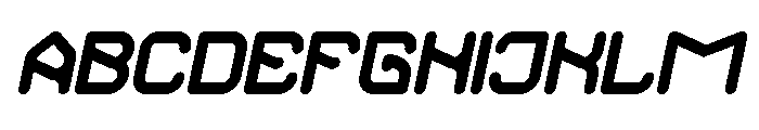 OPTIMISTIC FUTURE Italic Font UPPERCASE