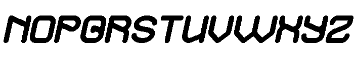 OPTIMISTIC FUTURE Italic Font UPPERCASE