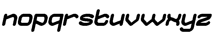 OPTIMISTIC FUTURE Italic Font LOWERCASE