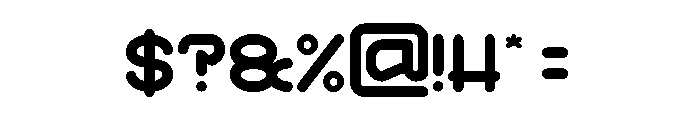 OPTIMISTIC FUTURE Font OTHER CHARS