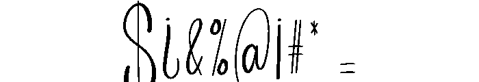 Open Christmas Font OTHER CHARS