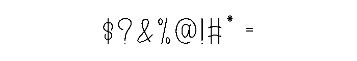 Open House Font OTHER CHARS