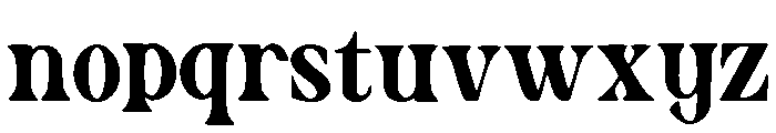 Open_Sans Font LOWERCASE