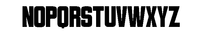 Opening Regular Font UPPERCASE