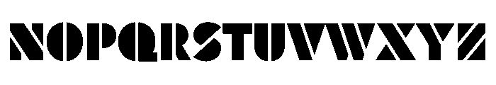 OperationBond Font LOWERCASE