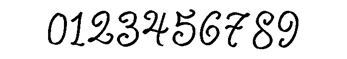 Ophelia Story Regular Font OTHER CHARS