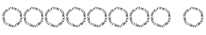 Ophelian Monogram Font OTHER CHARS