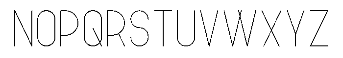 Opinio Sans Font UPPERCASE