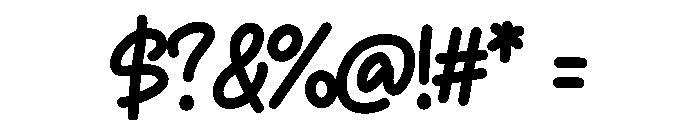 Oppai Melon Font OTHER CHARS