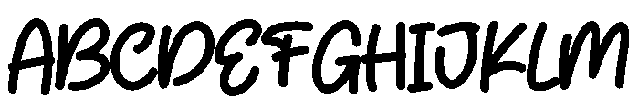 Oppai Melon Font UPPERCASE