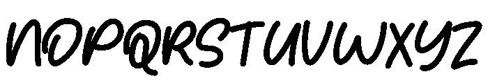 Oppai Melon Font UPPERCASE